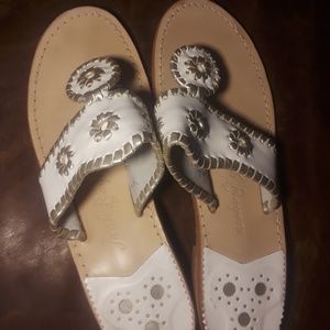 Jack Rogers Platinum Sandals